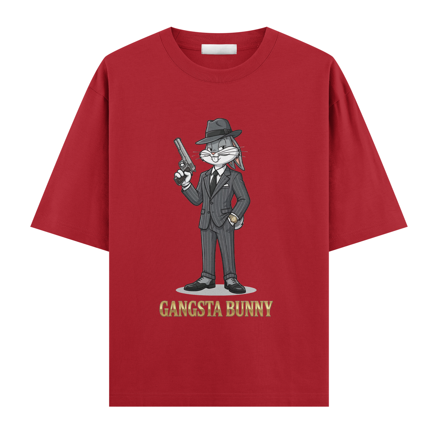 Boss Bunny: Elite Gangster Oversize T-Shirt