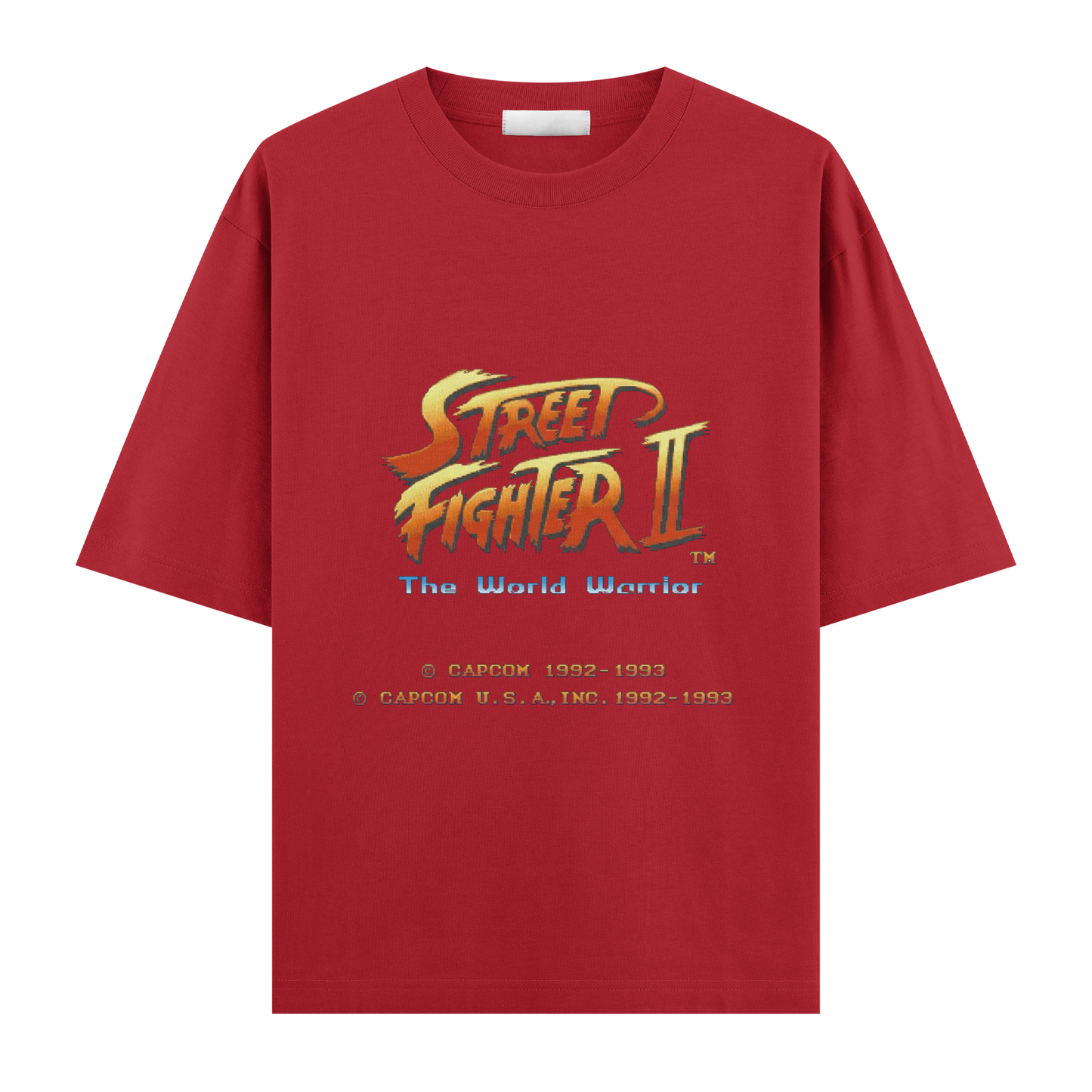 Street Fighter II The World Warriors Oversize T-Shirt