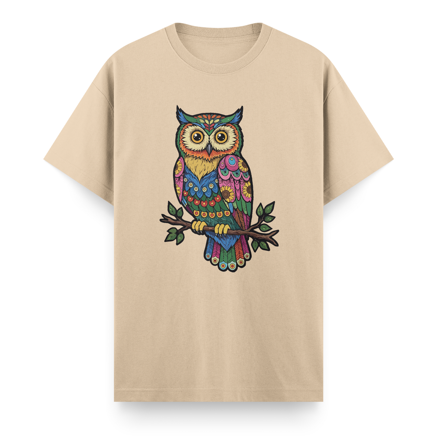Bohem Baykuş Regular T-Shirt