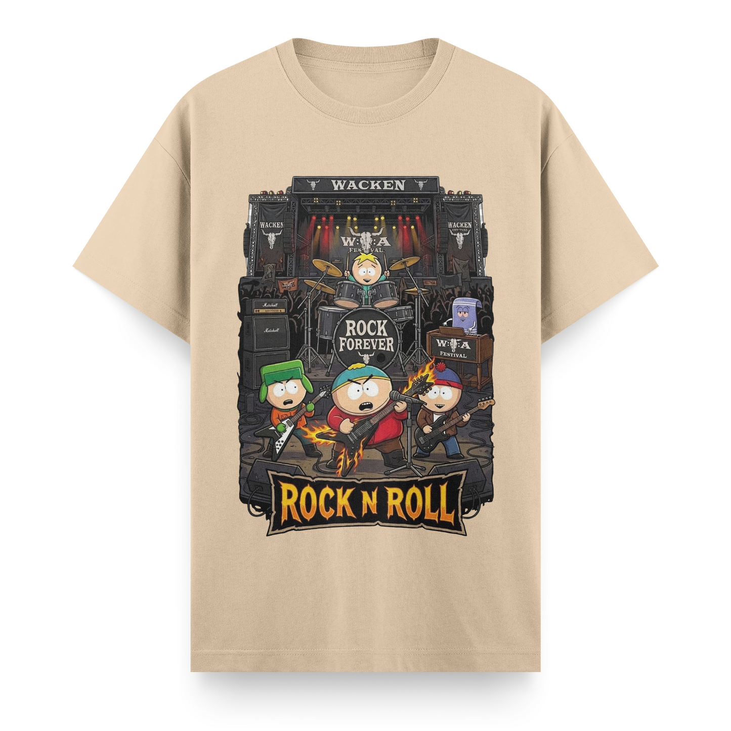 South Park Rock Riot Regular T-Shirt