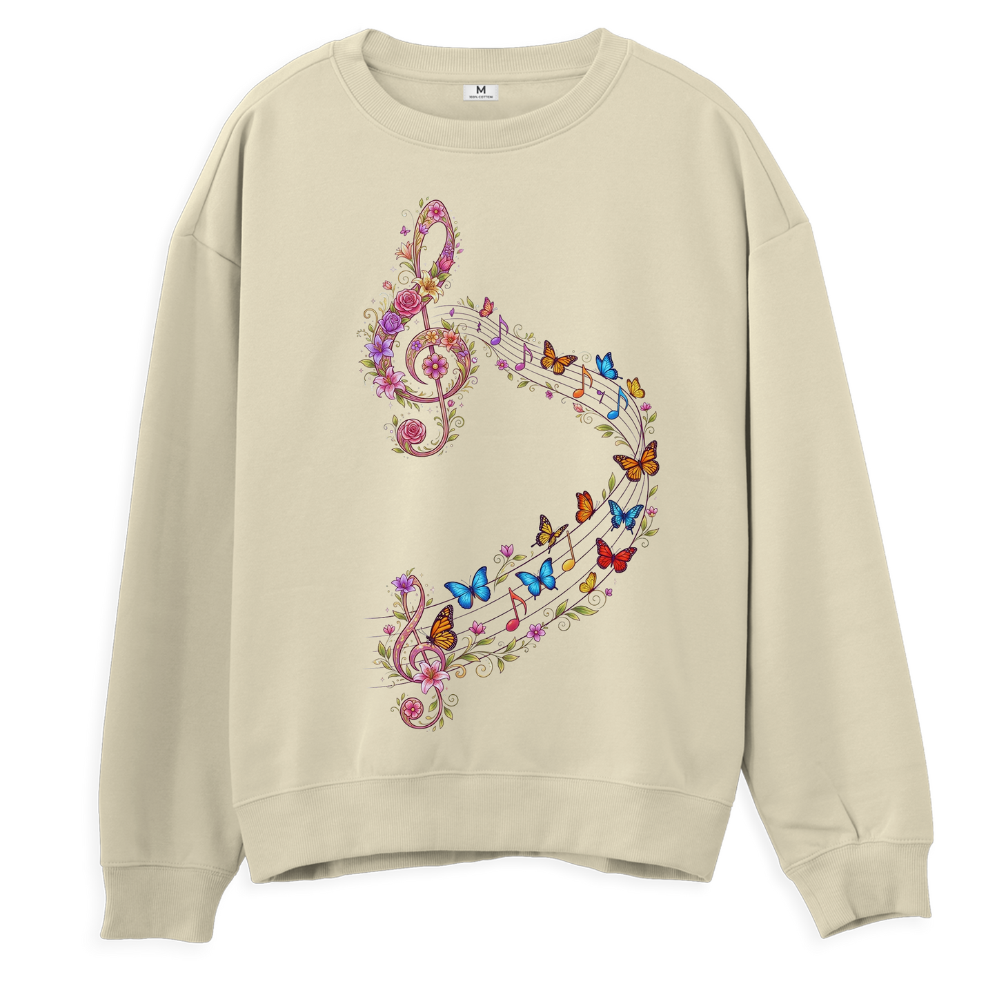 Musik-i Kelebek Regular Sweatshirt