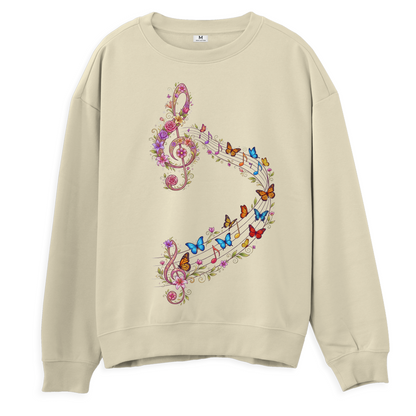 Musik-i Kelebek Regular Sweatshirt