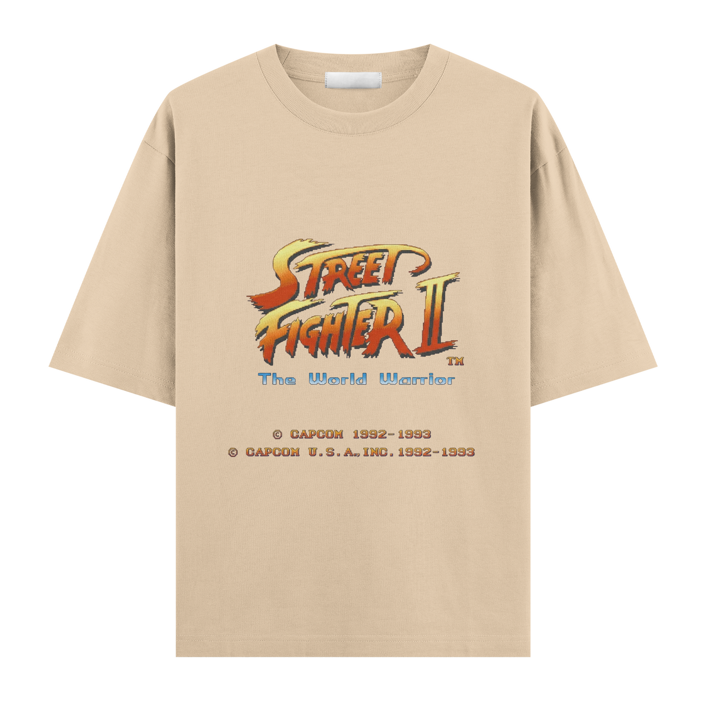 Street Fighter II The World Warriors Oversize T-Shirt