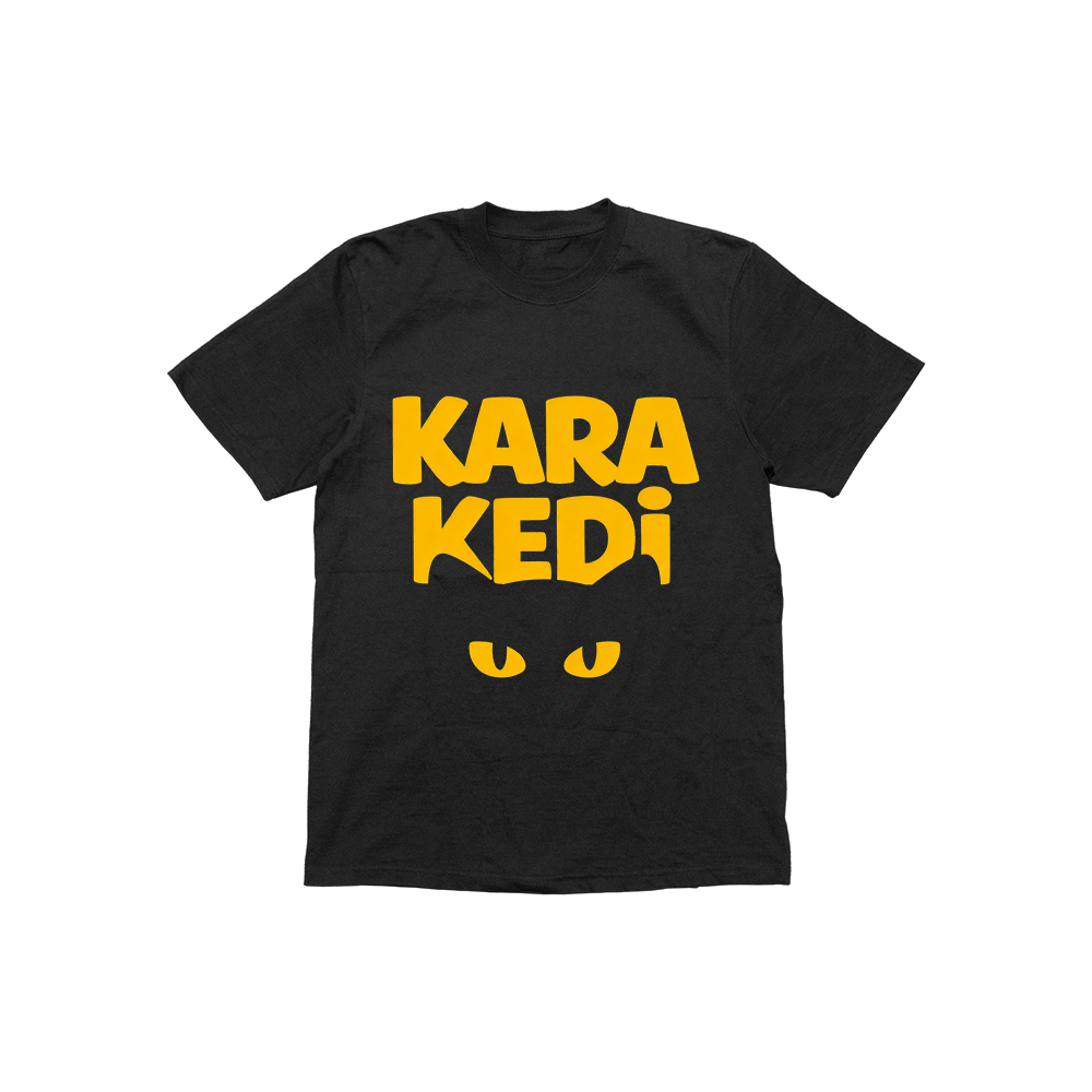 Kara Kedi Çocuk T-Shirt