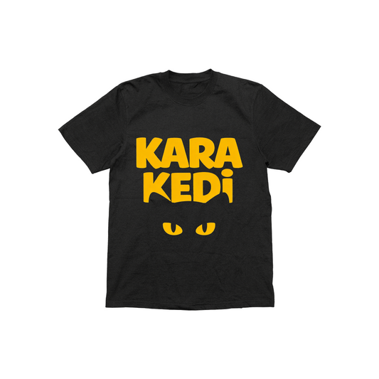 Kara Kedi Çocuk T-Shirt