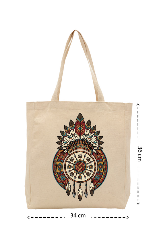 Göçebe Düşler Tote Bag – Bohem Bez Çanta