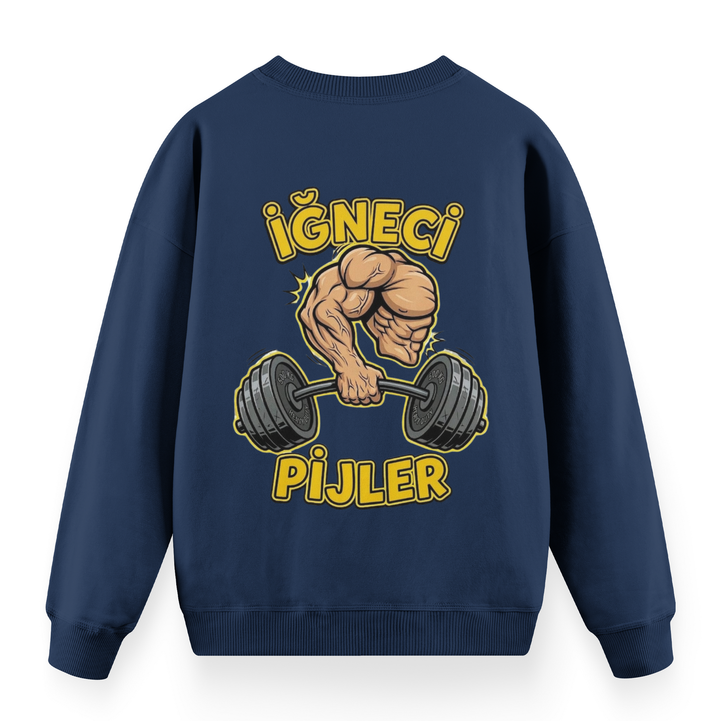 İğneci Pijler Oversize Sweatshirt