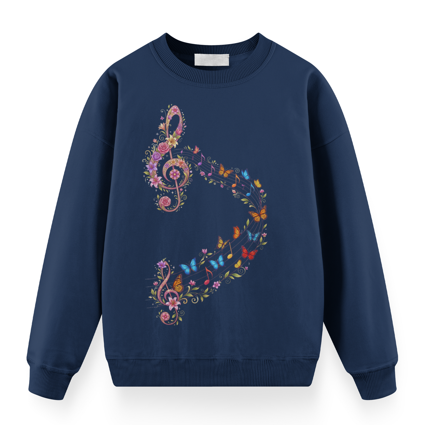 Musik-i Kelebek Oversize Sweatshirt