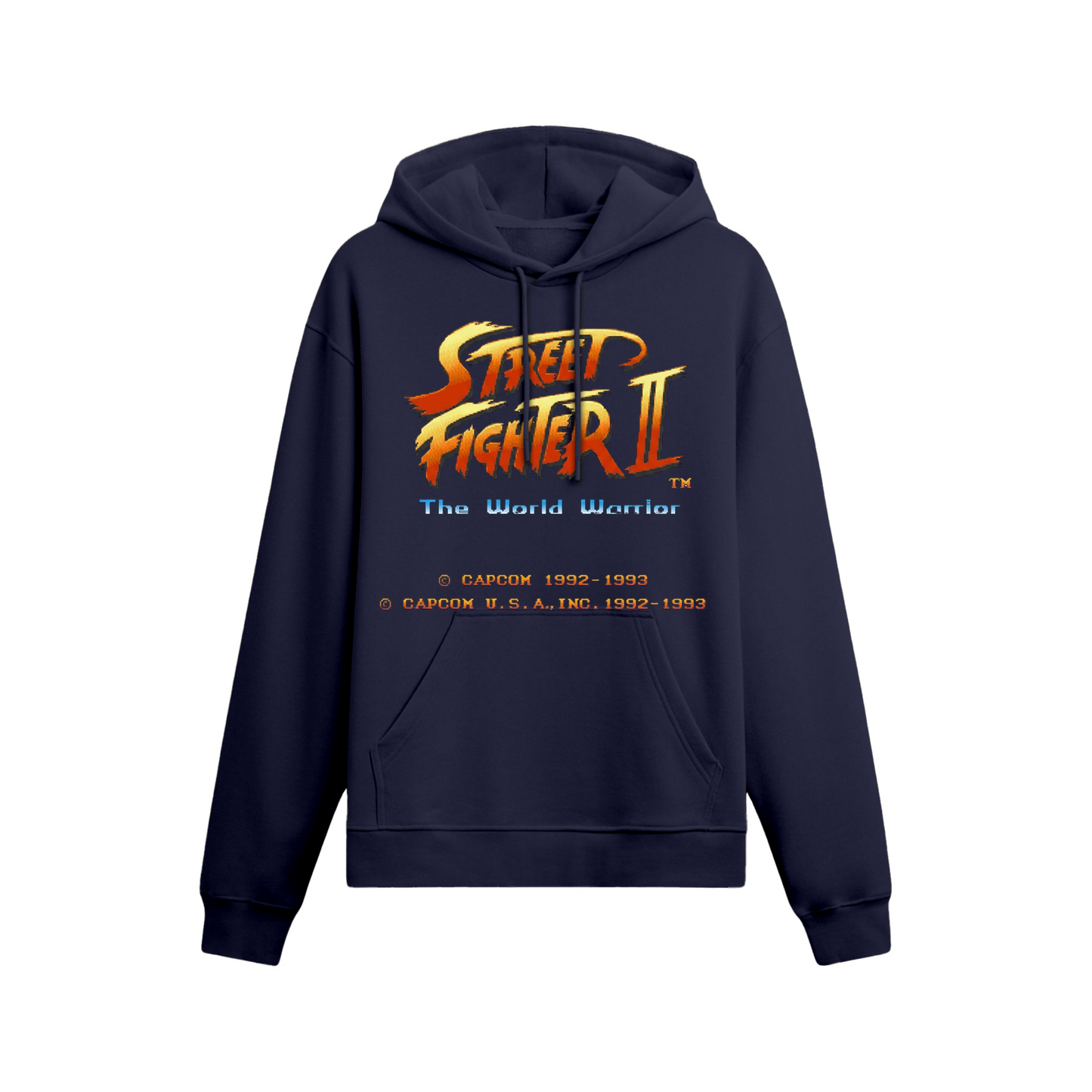 Street Fighter II The World Warriors Oversize Hoodie