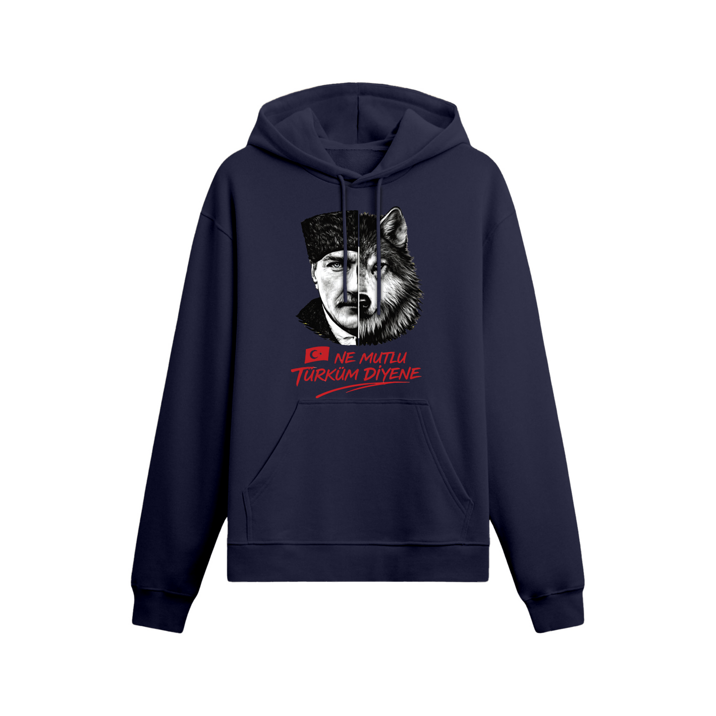 TÜRK'ÜN RUHU Oversize Hoodie