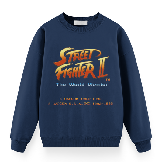 Street Fighter II The World Warriors Oversize Sweatshirt