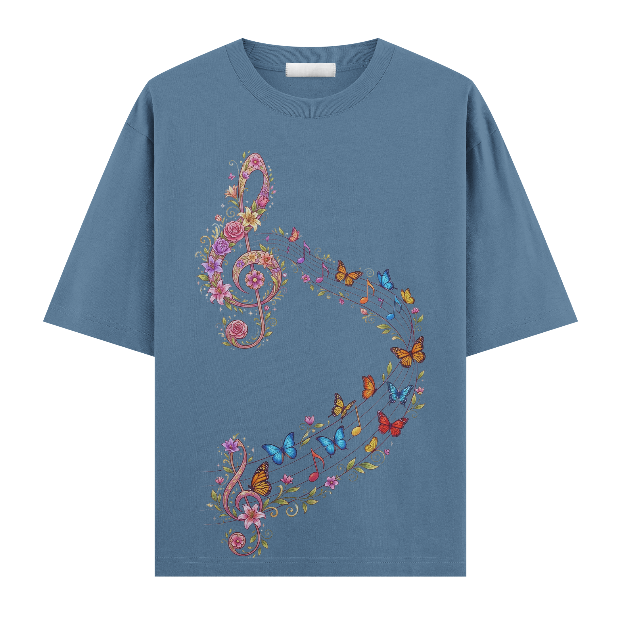 Musik-İ Kelebek Oversize T-Shirt