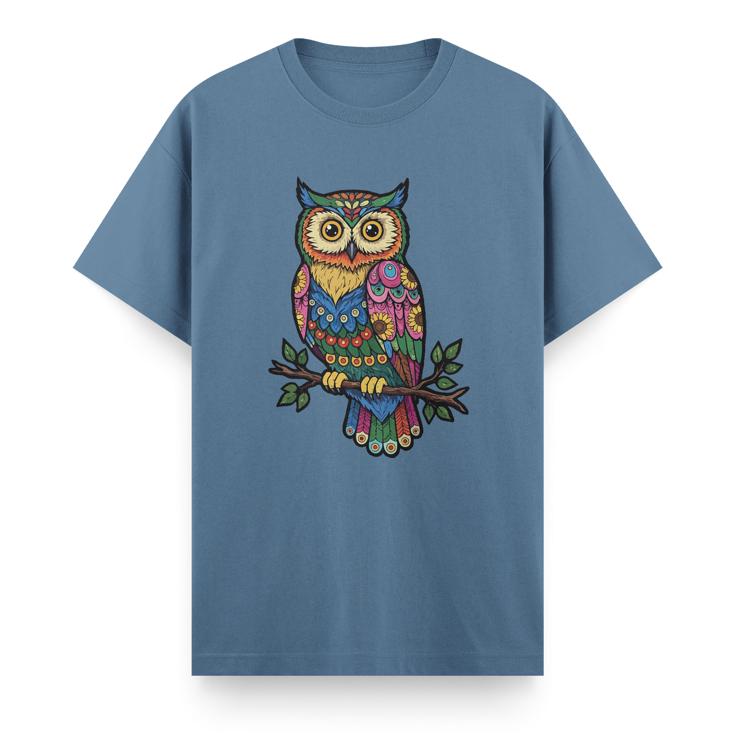 Bohem Baykuş Regular T-Shirt