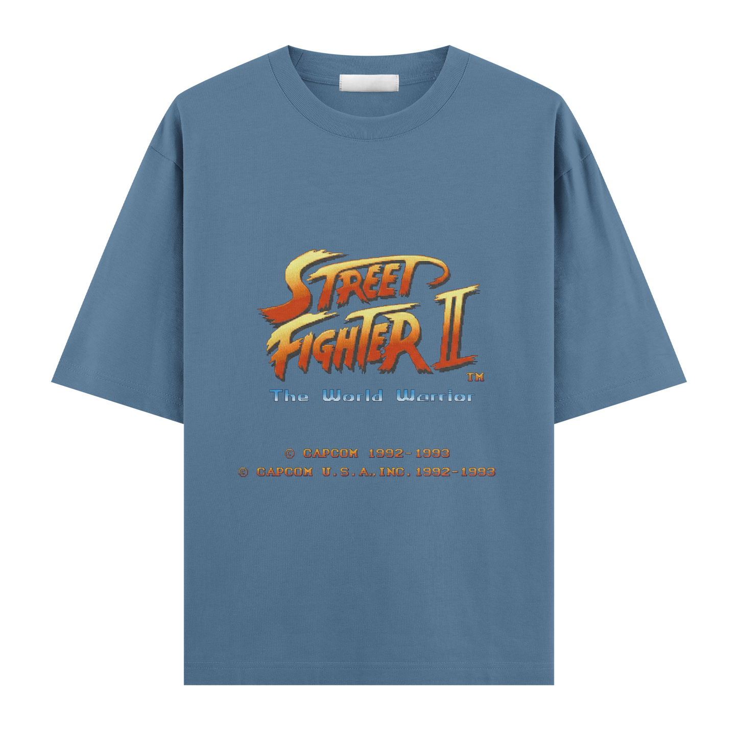 Street Fighter II The World Warriors Oversize T-Shirt