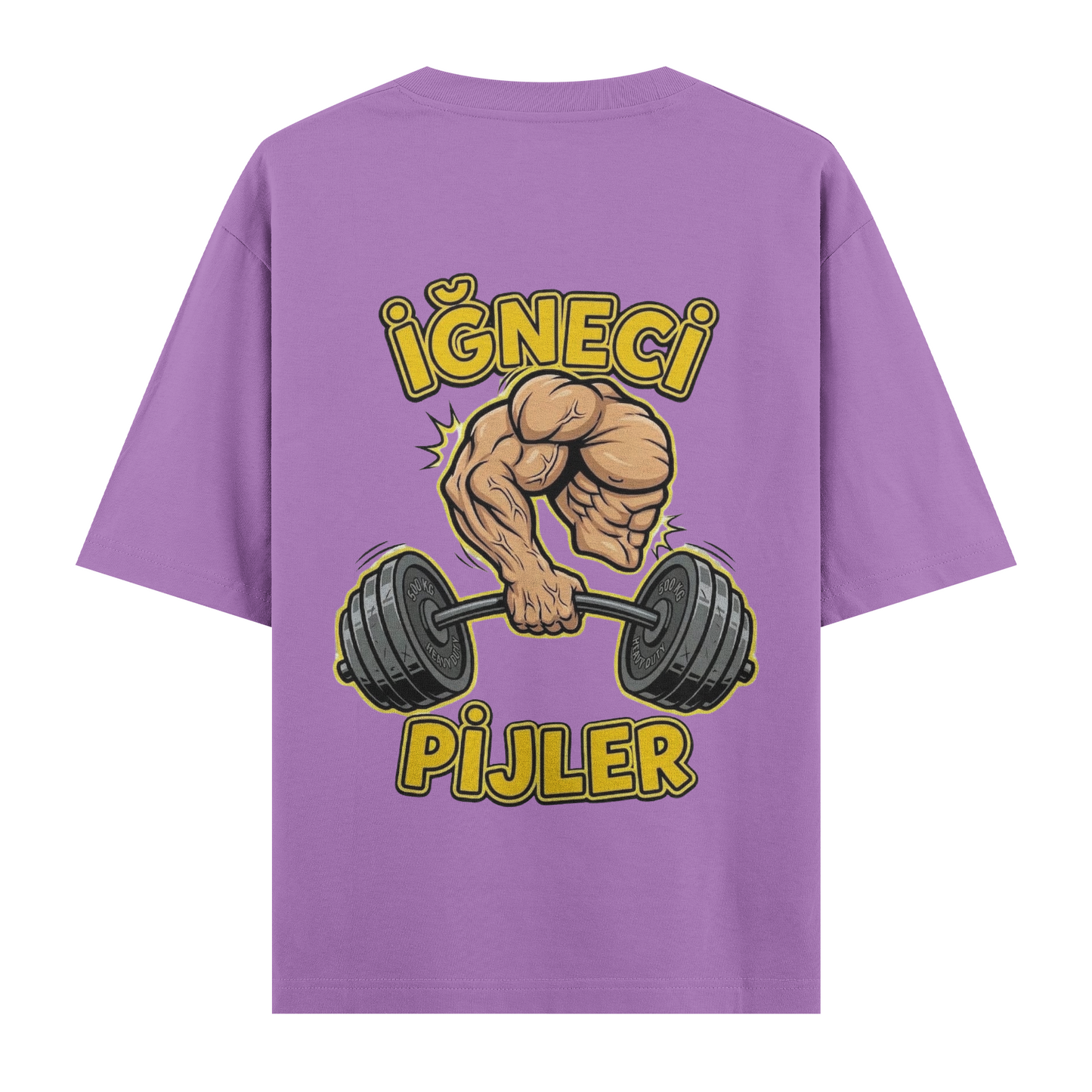 İğneci Pijler Oversize T-Shirt
