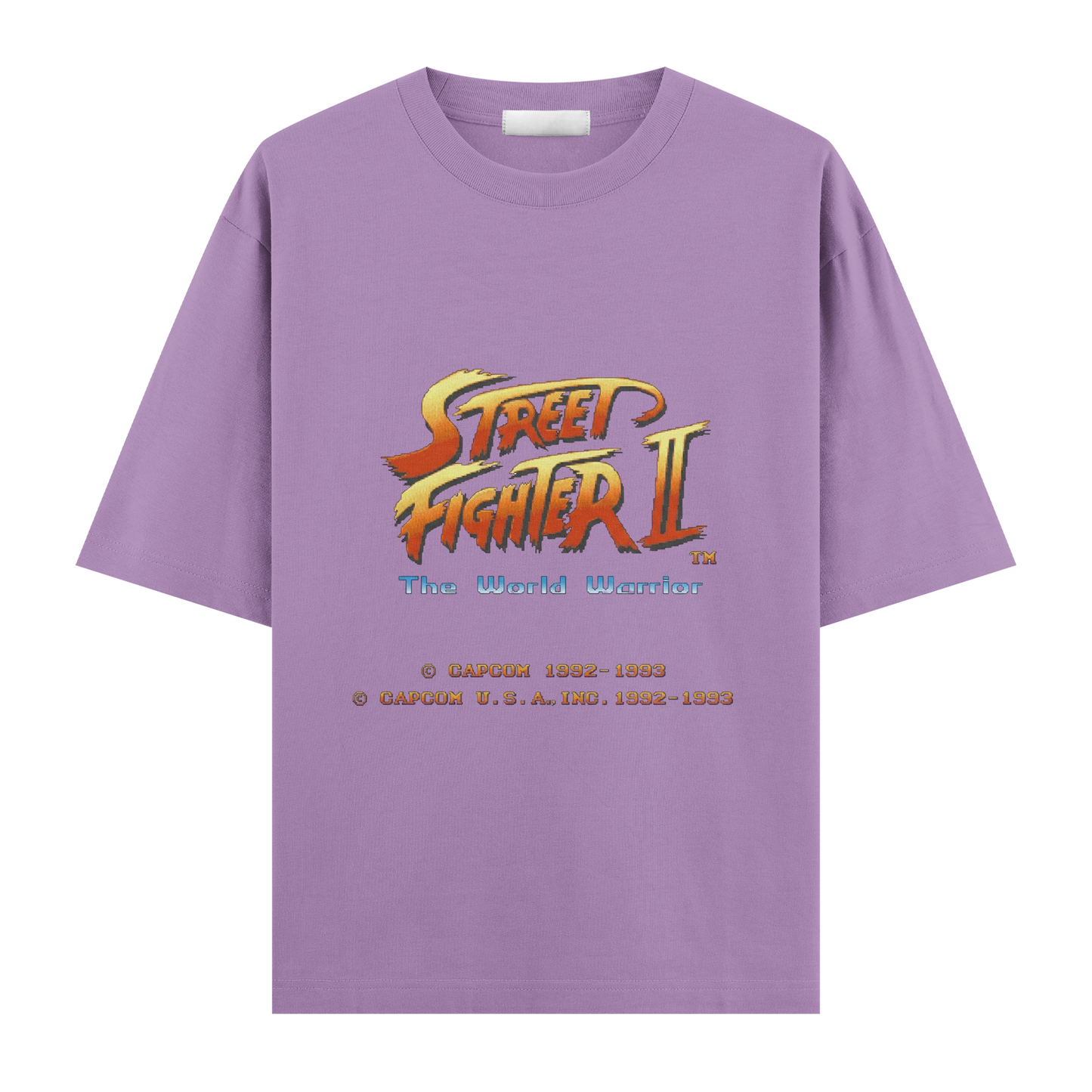 Street Fighter II The World Warriors Oversize T-Shirt