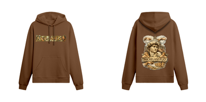 Sanat Serisi: Michelangelo Oversize Hoodie