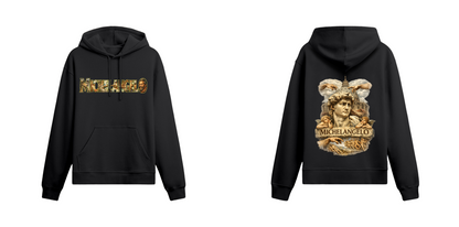 Sanat Serisi: Michelangelo Oversize Hoodie