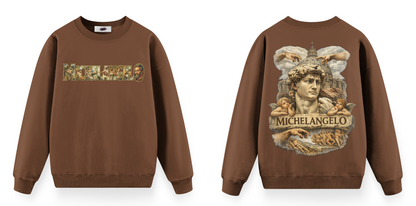 Sanat Serisi: Michelangelo Oversize Sweatshirt