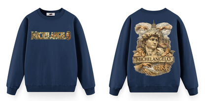 Sanat Serisi: Michelangelo Oversize Sweatshirt