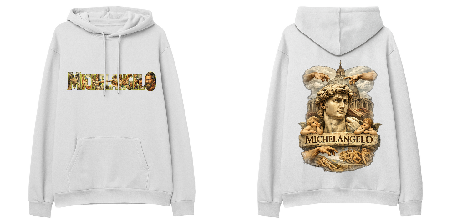 Sanat Serisi: Michelangelo Regular Hoodie