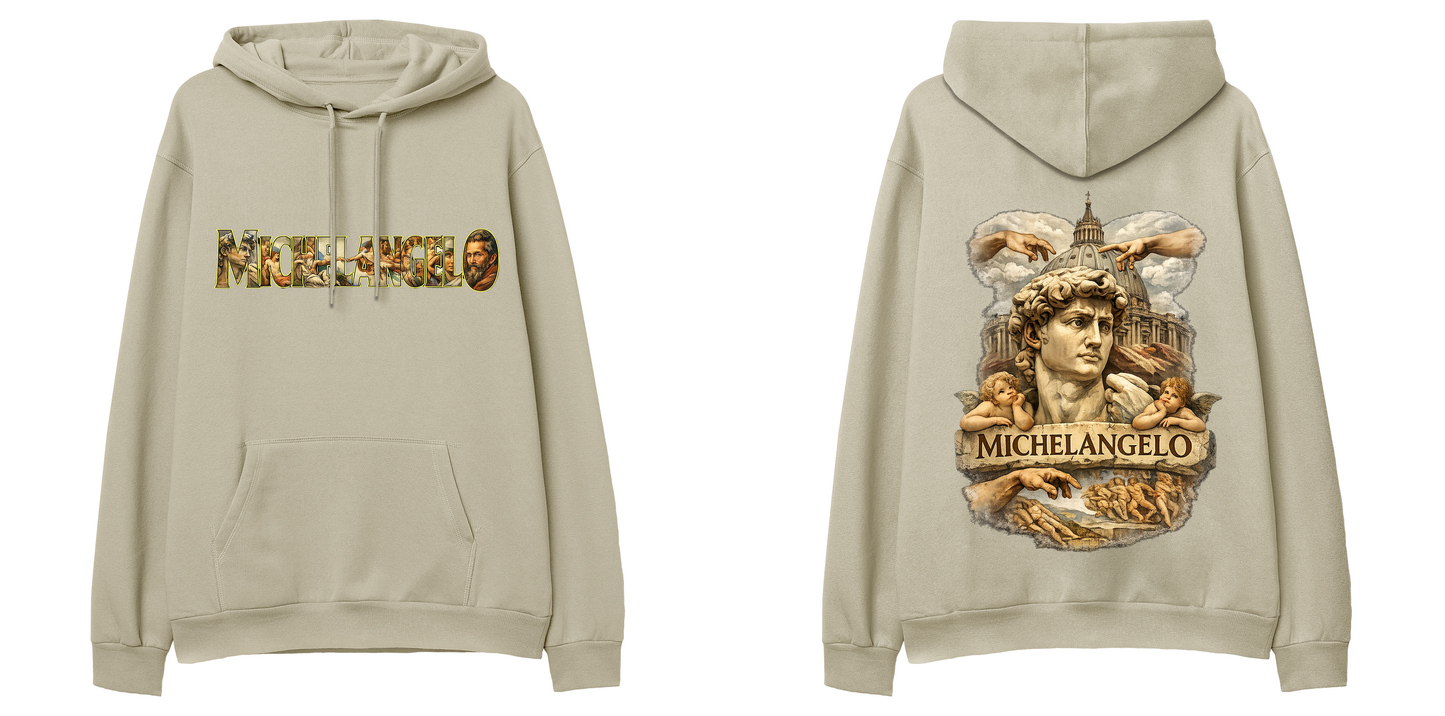 Sanat Serisi: Michelangelo Regular Hoodie