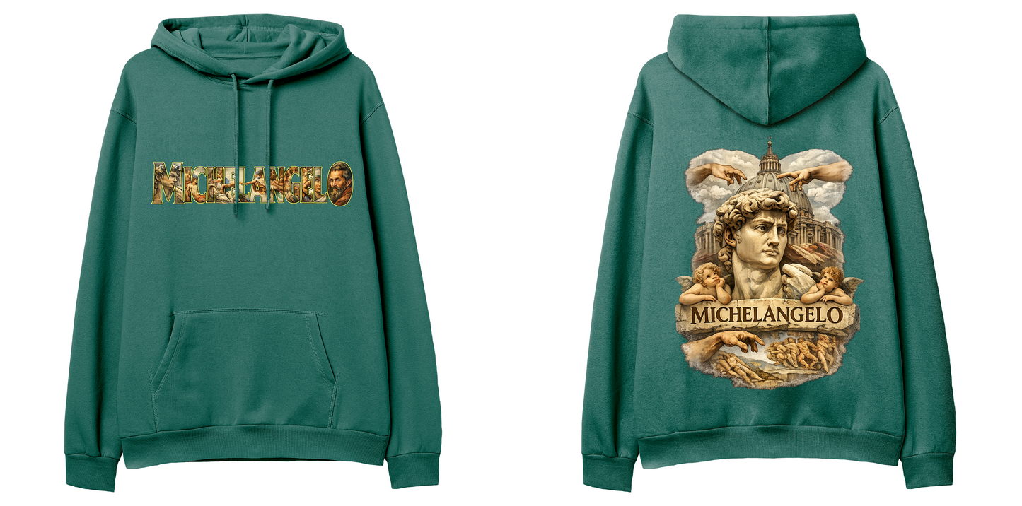 Sanat Serisi: Michelangelo Regular Hoodie