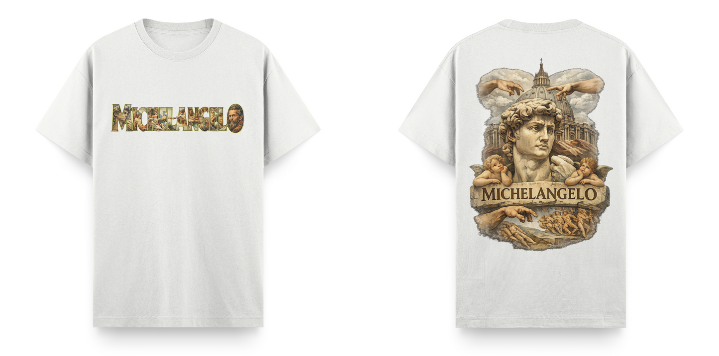 Sanat Serisi: Michelangelo Regular T-Shirt