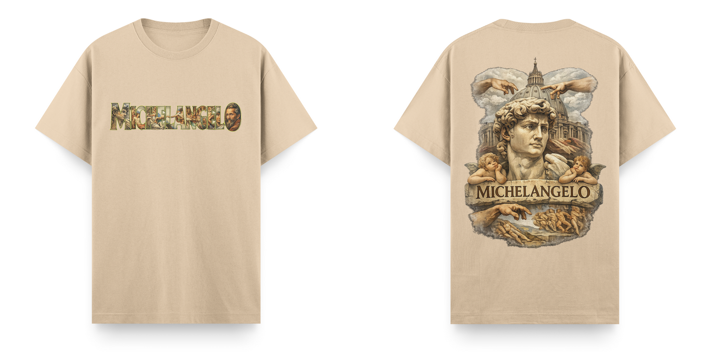 Sanat Serisi: Michelangelo Regular T-Shirt