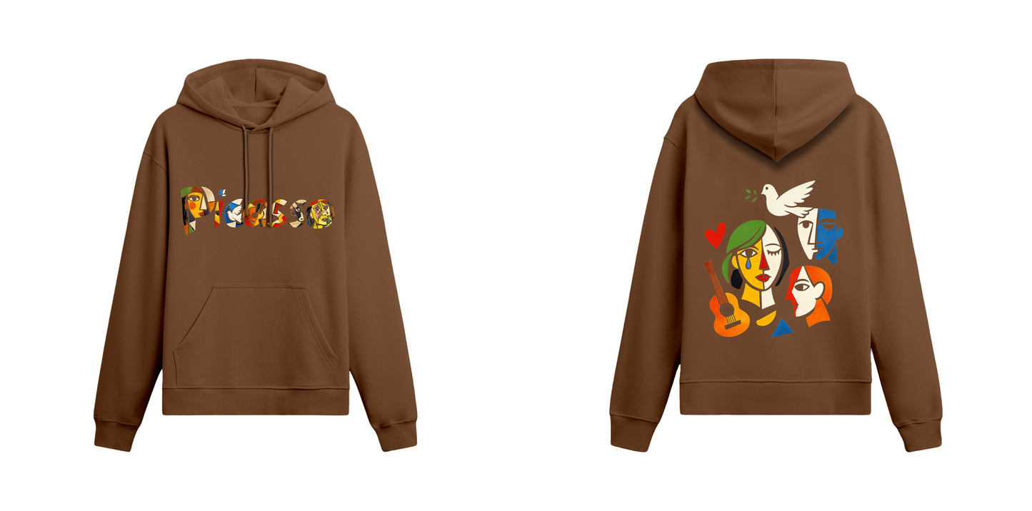 Sanat Serisi: Picasso Oversize Hoodie