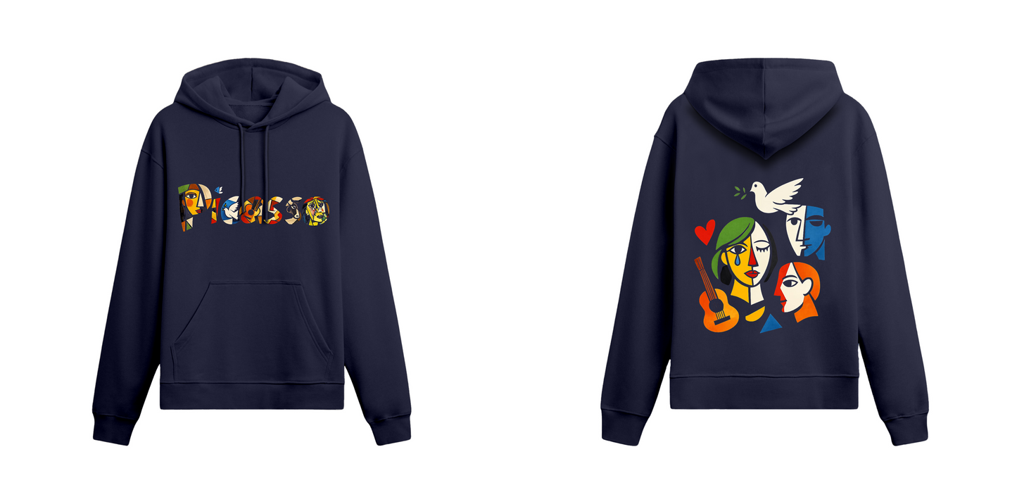 Sanat Serisi: Picasso Oversize Hoodie
