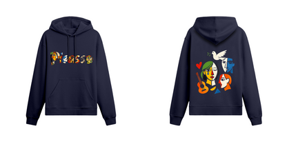 Sanat Serisi: Picasso Oversize Hoodie