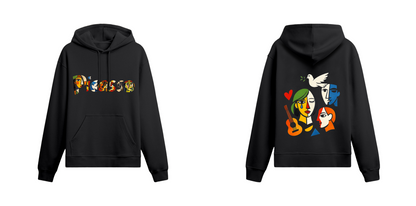 Sanat Serisi: Picasso Oversize Hoodie