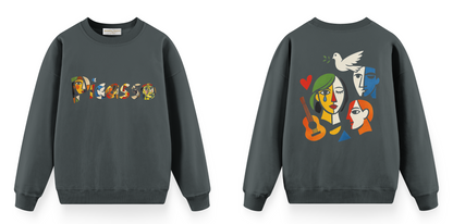 Sanat Serisi: Picasso Oversize Sweatshirt