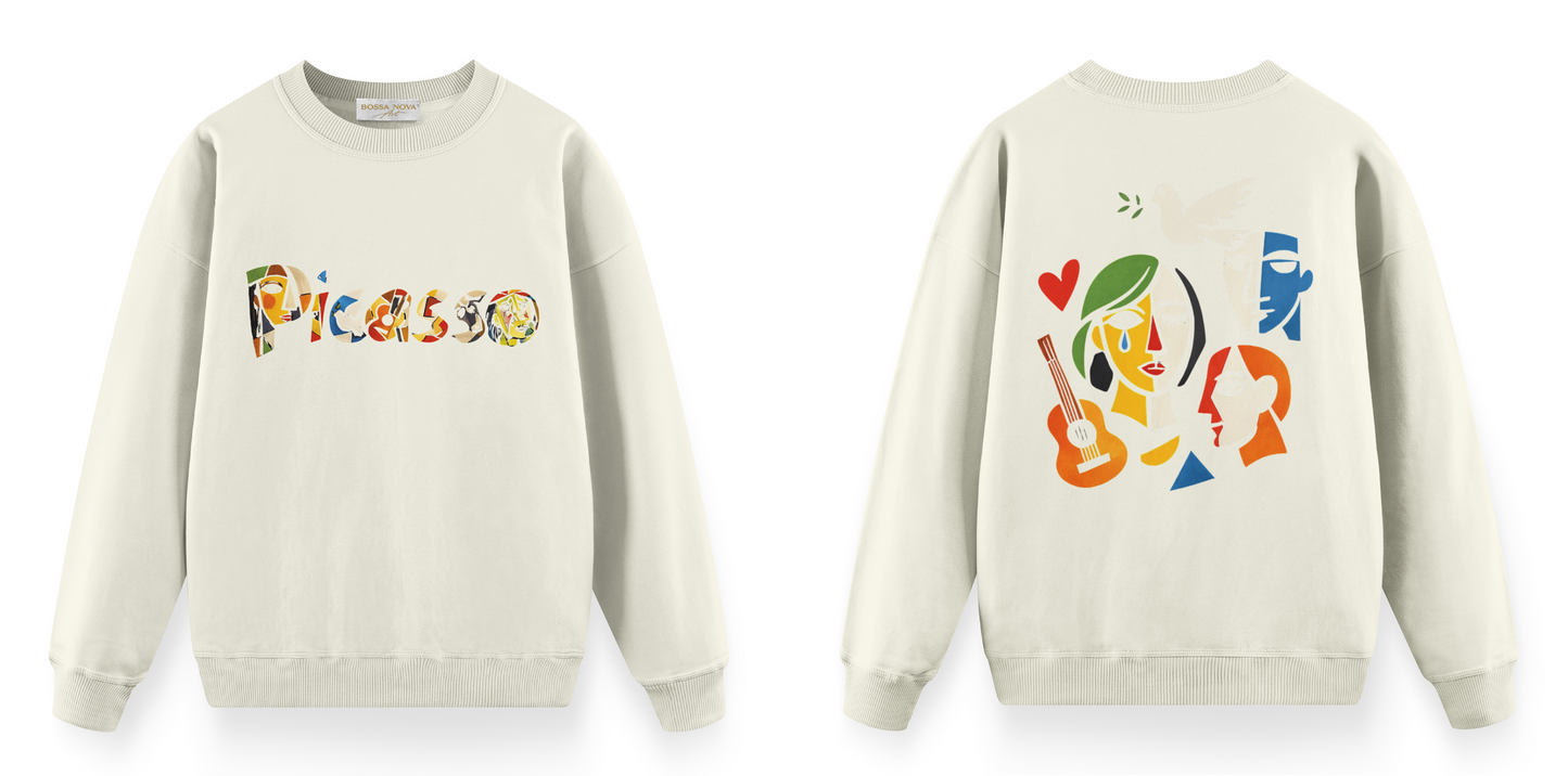 Sanat Serisi: Picasso Oversize Sweatshirt