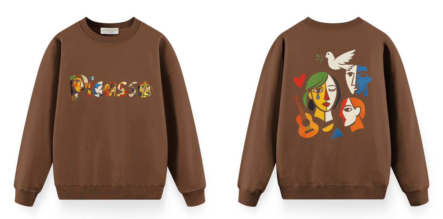 Sanat Serisi: Picasso Oversize Sweatshirt