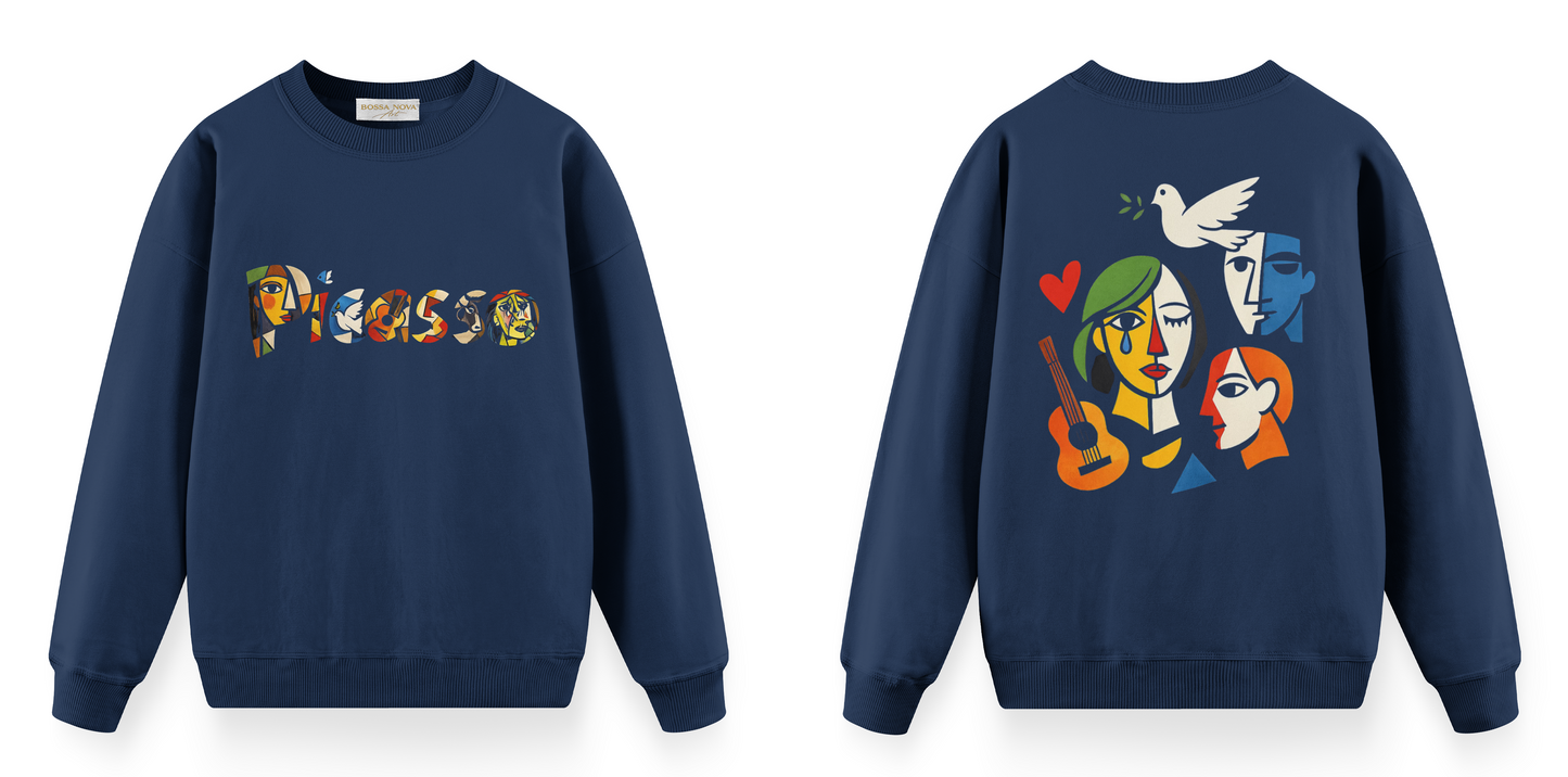 Sanat Serisi: Picasso Oversize Sweatshirt