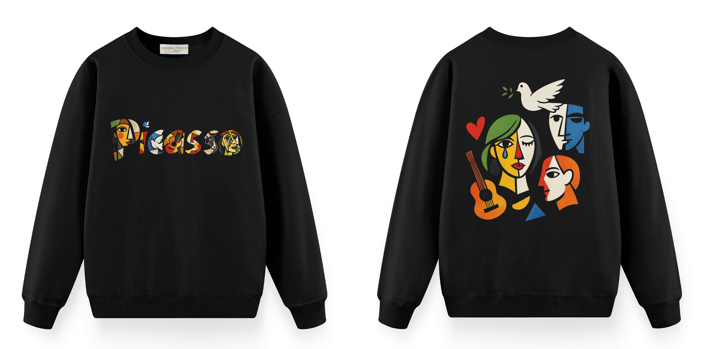 Sanat Serisi: Picasso Oversize Sweatshirt