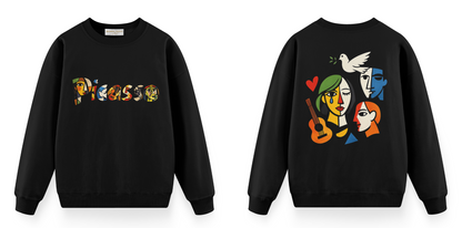 Sanat Serisi: Picasso Oversize Sweatshirt