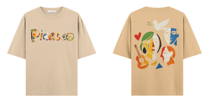 Sanat Serisi: Picasso Oversize T-Shirt