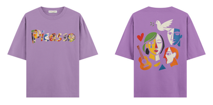 Sanat Serisi: Picasso Oversize T-Shirt