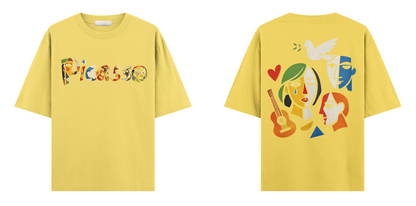 Sanat Serisi: Picasso Oversize T-Shirt