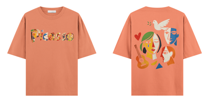 Sanat Serisi: Picasso Oversize T-Shirt