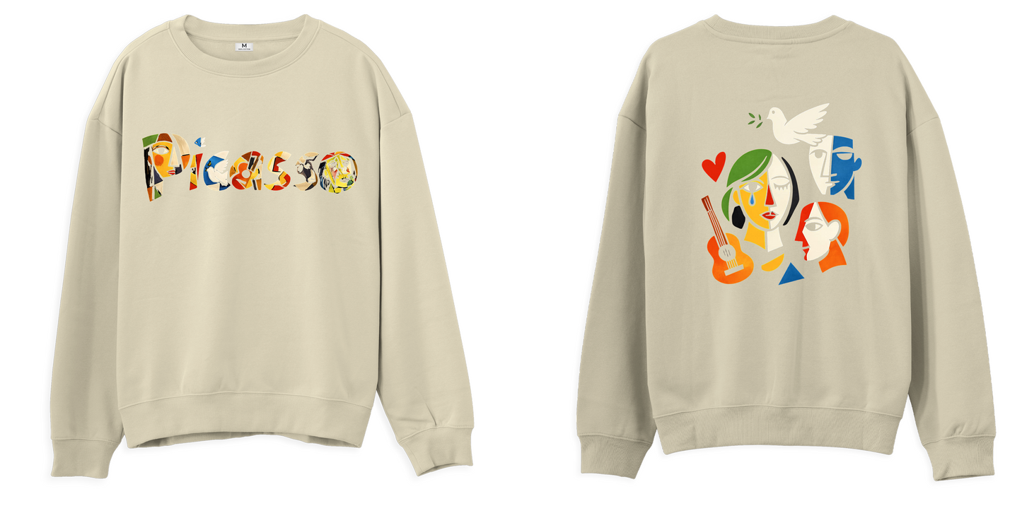 Sanat Serisi: Picasso Regular Sweatshirt