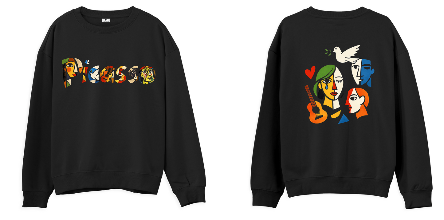 Sanat Serisi: Picasso Regular Sweatshirt