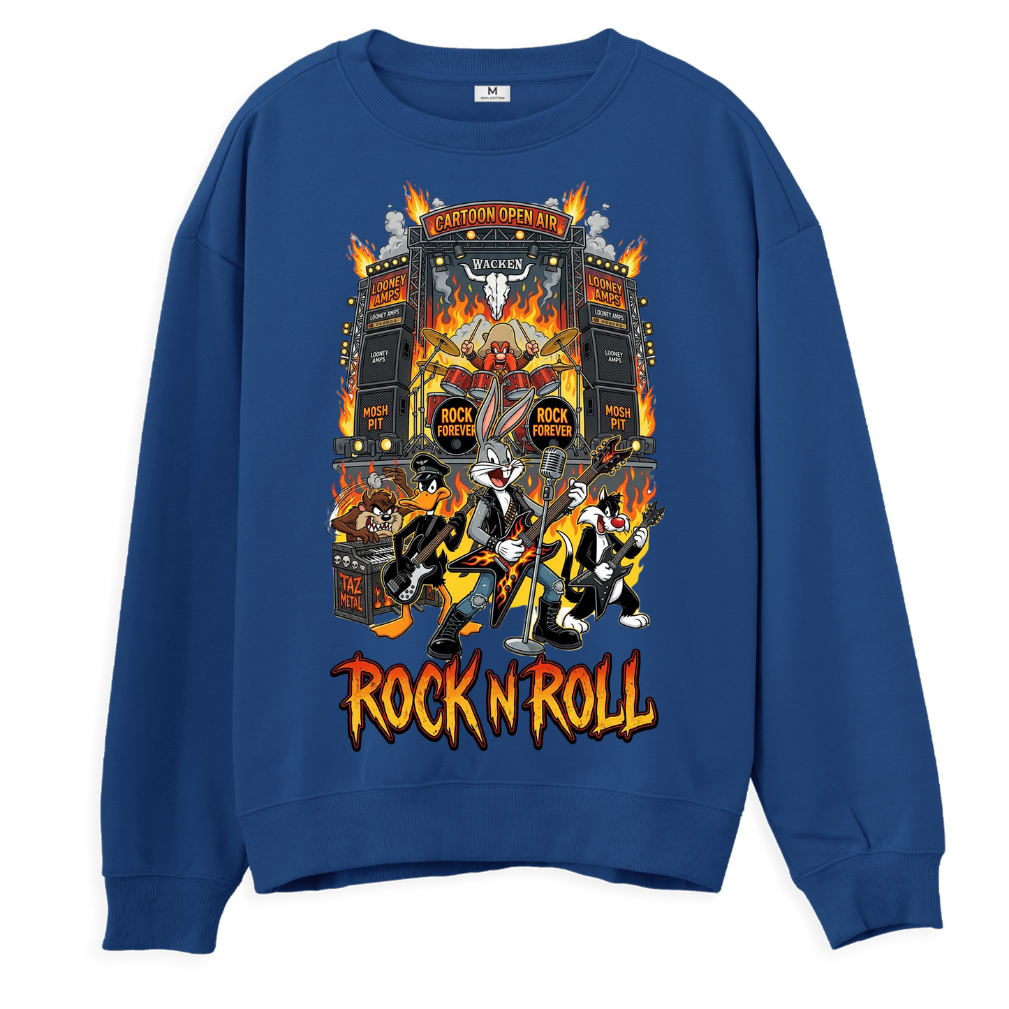 Looney Tunes: Retro Rock Riot Regular Sweatshirt