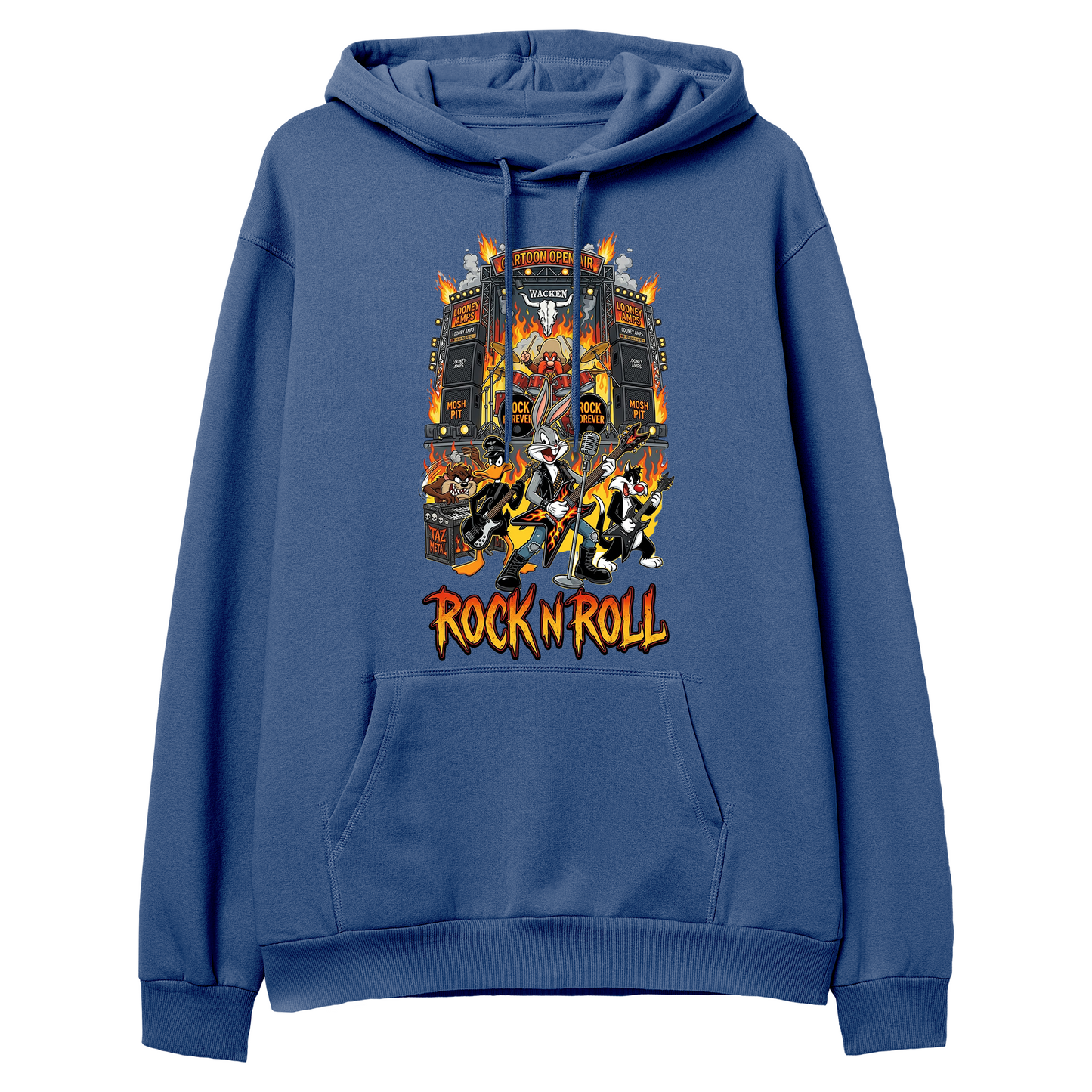 Looney Tunes: Retro Rock Riot Regular Hoodie