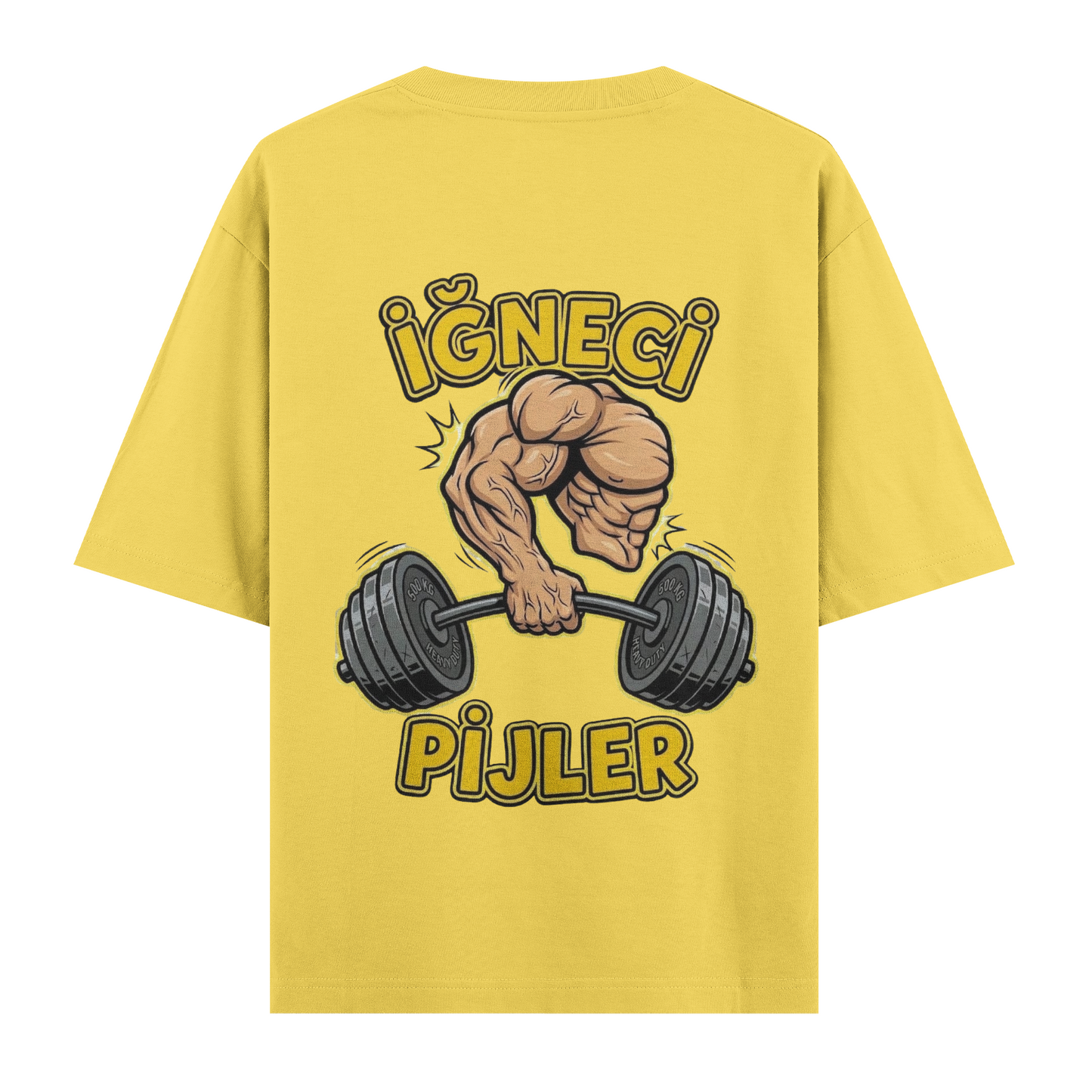 İğneci Pijler Oversize T-Shirt
