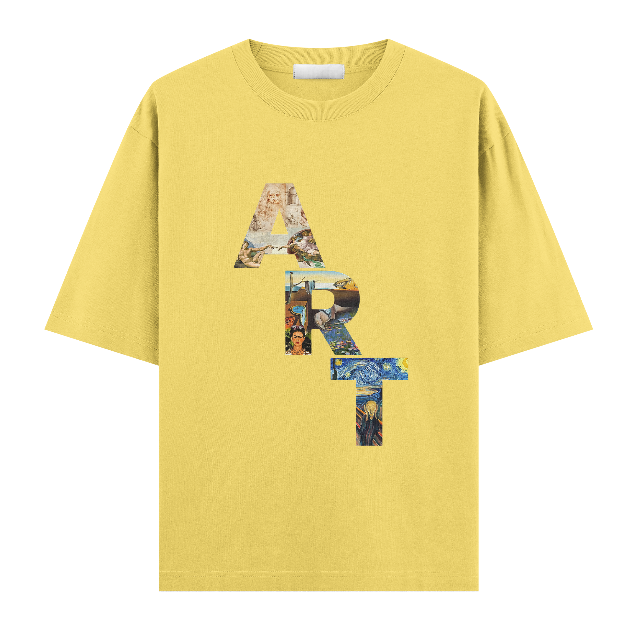 Sanat Serisi: ART Oversize T-Shirt