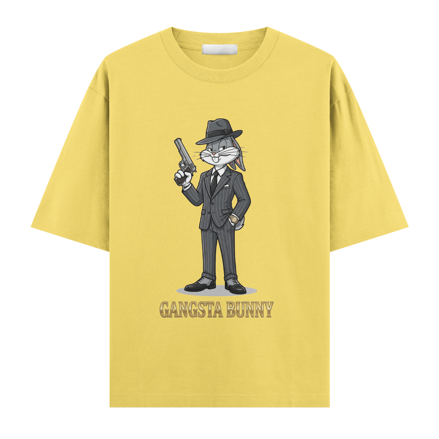 Boss Bunny: Elite Gangster Oversize T-Shirt